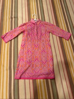 Bella Tu Charlie Dress Ikat Pattern CS